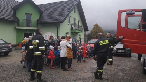 Przedszkole Żłobek Centrum Terapeutyczne | Limanowa Mordarka Przyszowa | skrzatek.eu|Próbna ewakuacja przeciwpożarowa