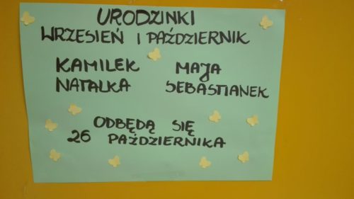 Przedszkole Żłobek Centrum Terapeutyczne | Limanowa Mordarka Przyszowa | skrzatek.eu|URODZINKI - WRZESIEŃ I PAŹDZIERNIK :)