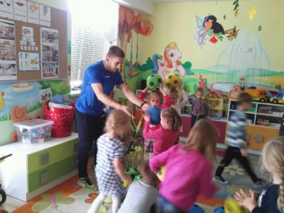 Przedszkole Żłobek Centrum Terapeutyczne | Limanowa Mordarka Przyszowa | skrzatek.eu|Kolejne zajęcia z piłki