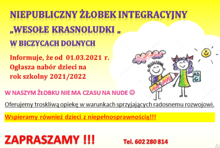 Przedszkole Żłobek Centrum Terapeutyczne | Limanowa Mordarka Przyszowa | skrzatek.eu|ZAPISY NA ROK 2021/2022