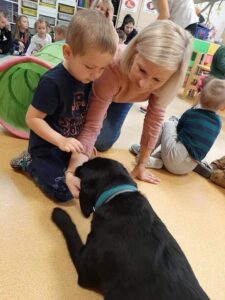 Przedszkole Żłobek Centrum Terapeutyczne | Limanowa Mordarka Przyszowa | skrzatek.eu|Dogoterapia w naszym przedszkolu