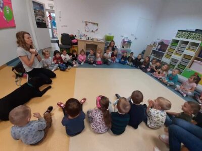 Przedszkole Żłobek Centrum Terapeutyczne | Limanowa Mordarka Przyszowa | skrzatek.eu|Dogoterapia w naszym przedszkolu