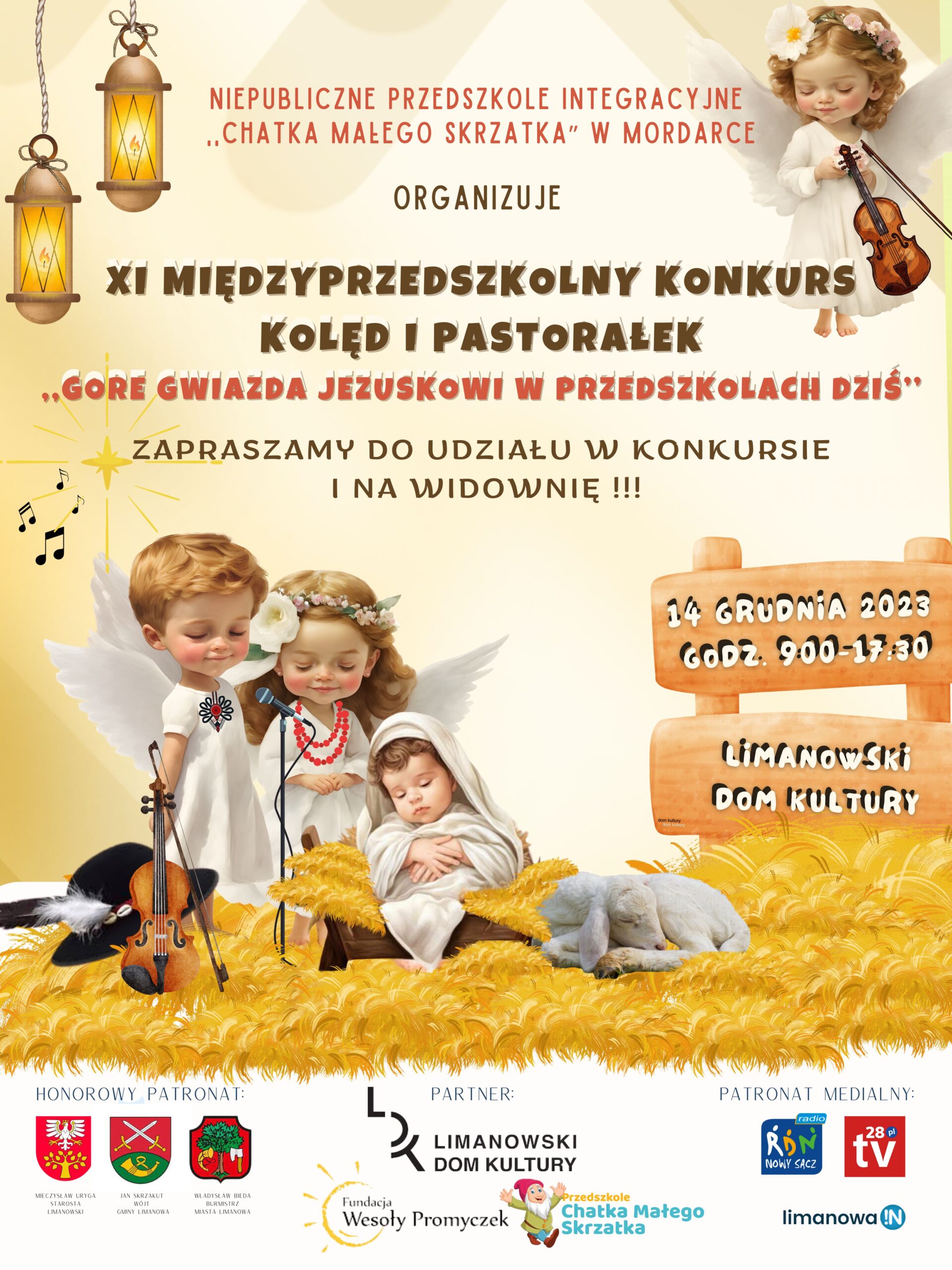 Przedszkole Żłobek Centrum Terapeutyczne | Limanowa Mordarka Przyszowa | skrzatek.eu|XI MIĘDZYPRZEDSZKOLNY KONKURS KOLĘD I PASTORAŁEK 