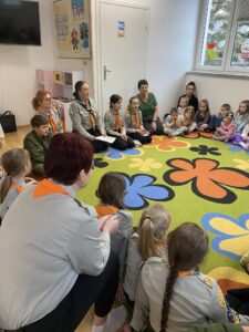 Przedszkole Żłobek Centrum Terapeutyczne | Limanowa Mordarka Przyszowa | skrzatek.eu|Wizyta harcerzy w naszym przedszkolu