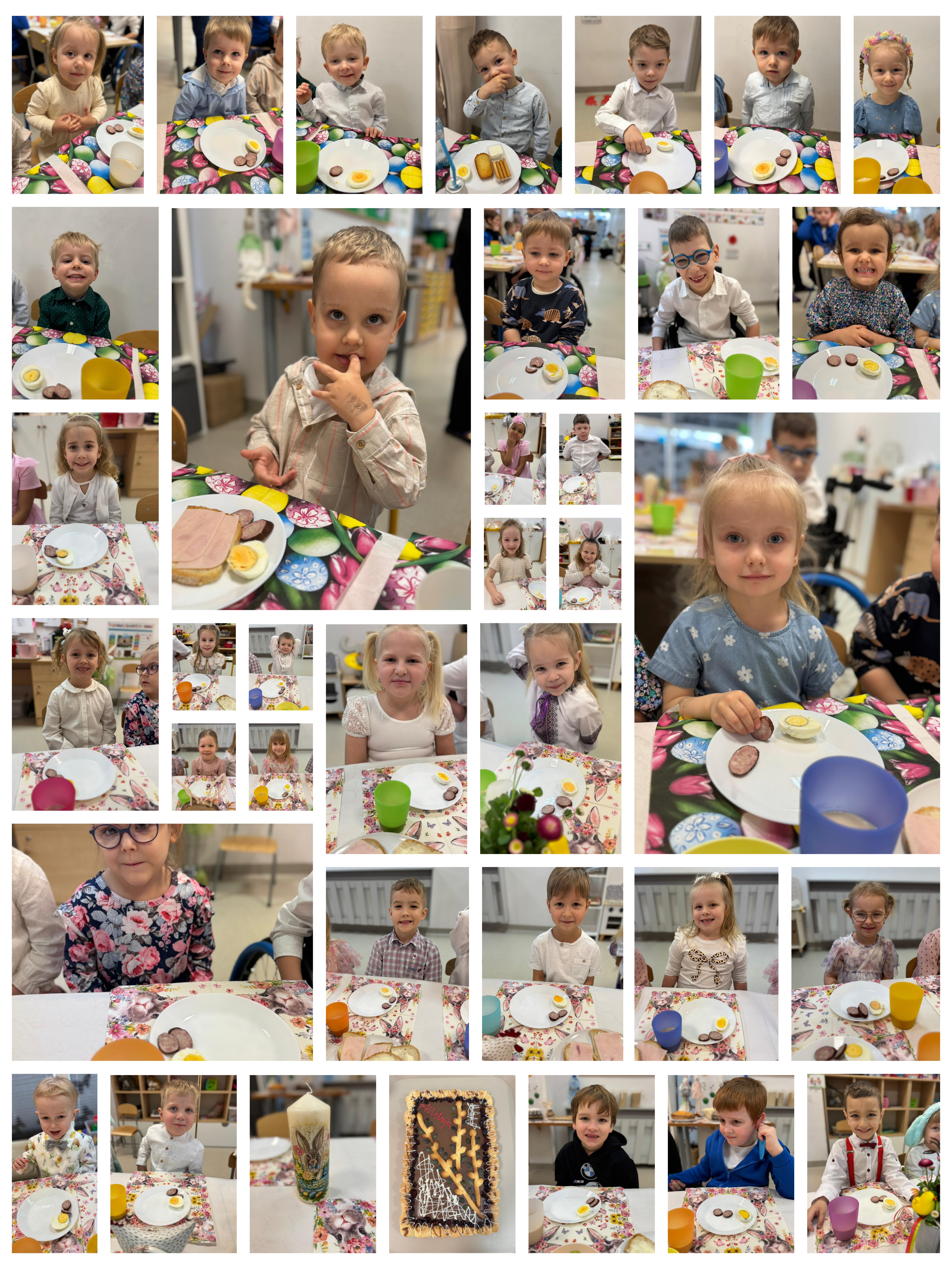 🌷🐣 Śniadanko wielkanocne w naszym przedszkolu 🌷🐣