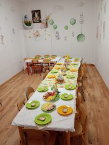 Przedszkole Żłobek Centrum Terapeutyczne | Limanowa Mordarka Przyszowa | skrzatek.eu|Śniadanie Wielkanocne