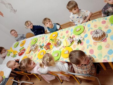 Przedszkole Żłobek Centrum Terapeutyczne | Limanowa Mordarka Przyszowa | skrzatek.eu|Śniadanie Wielkanocne